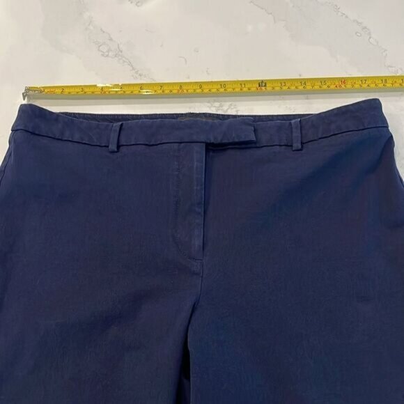 Talbots Navy High Waist Straight Leg Pants - Picture 5 of 10